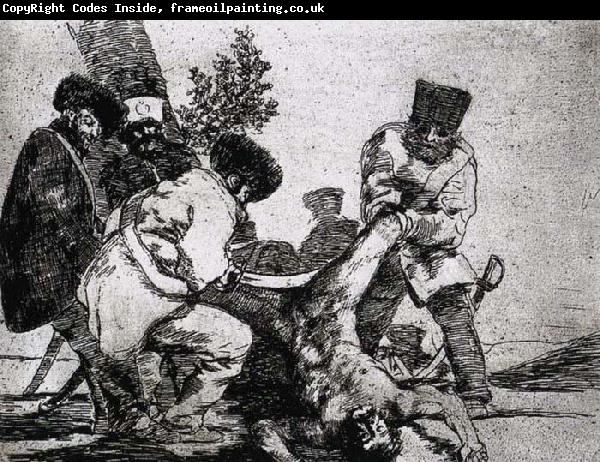 Francisco de goya y Lucientes What more can one do